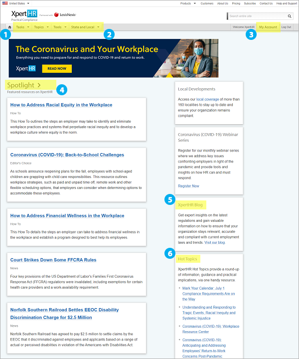 Homepage Screenshot