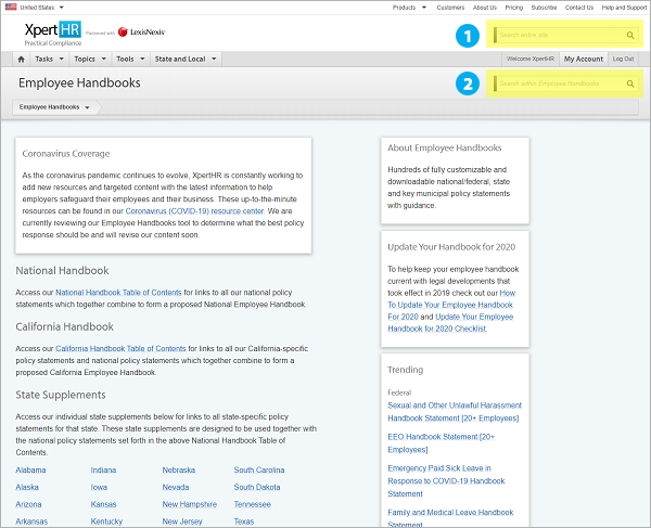 Site Search Tips Screenshot 1